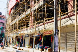 Rebuilding in Kathmandu