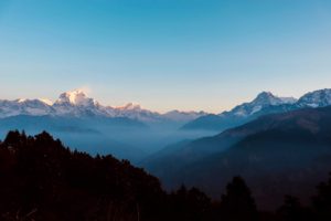 Sunrise from Poon Hill, Ghorepani