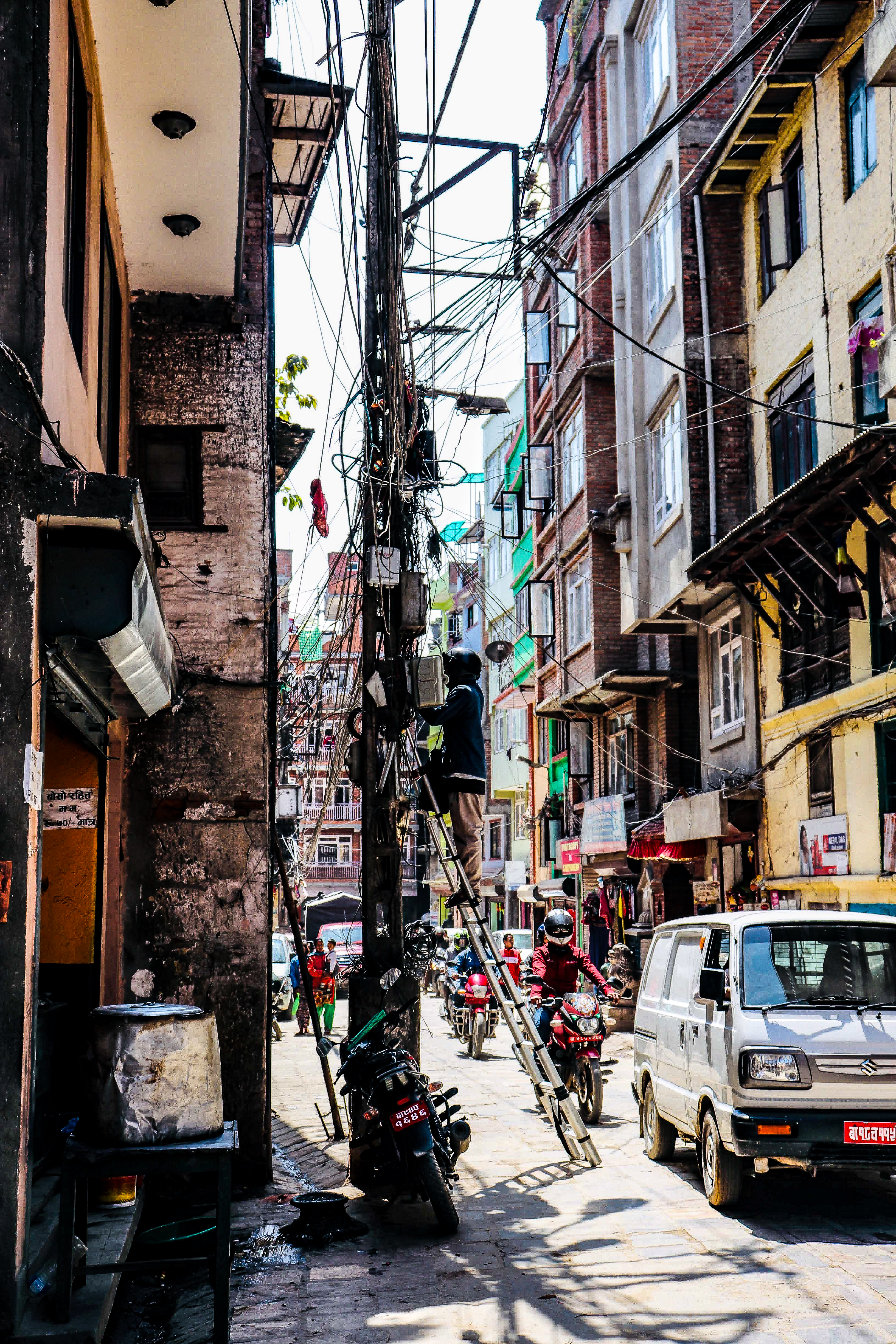 Questionable electrics in Kathmandu