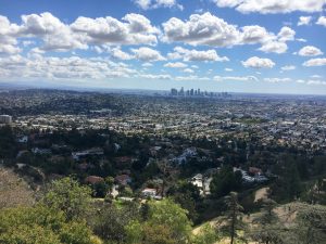 LA skyline